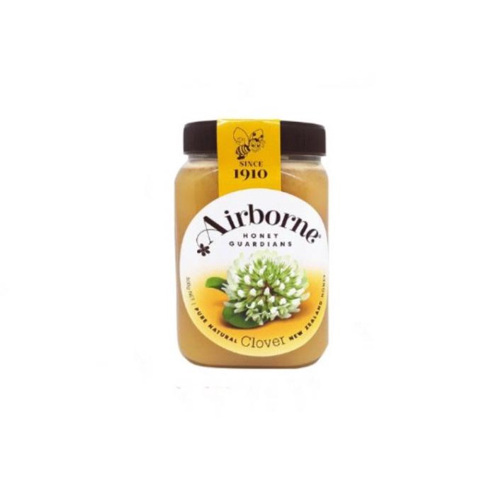 

Airborne Clover Honey 500 Gram - FREE SENDOK KAYU & BUBBLEWRAP
