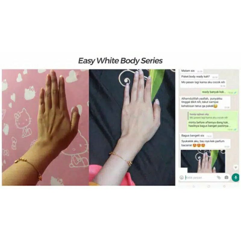 MS Glow Body Series Original Handbody Pemutih Tangan Pencerah Tangan Cream Krim Pemutih Tubuh BPOM