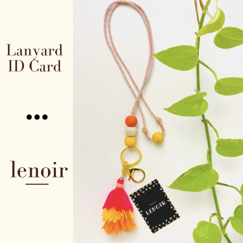 

Strap Lanyard ID Card gantungan tali nametag DIY