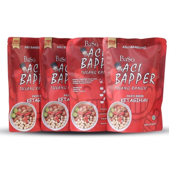 

[READY BANDUNG] BEST SELLER Baso Aci Bapper Tulang Rangu