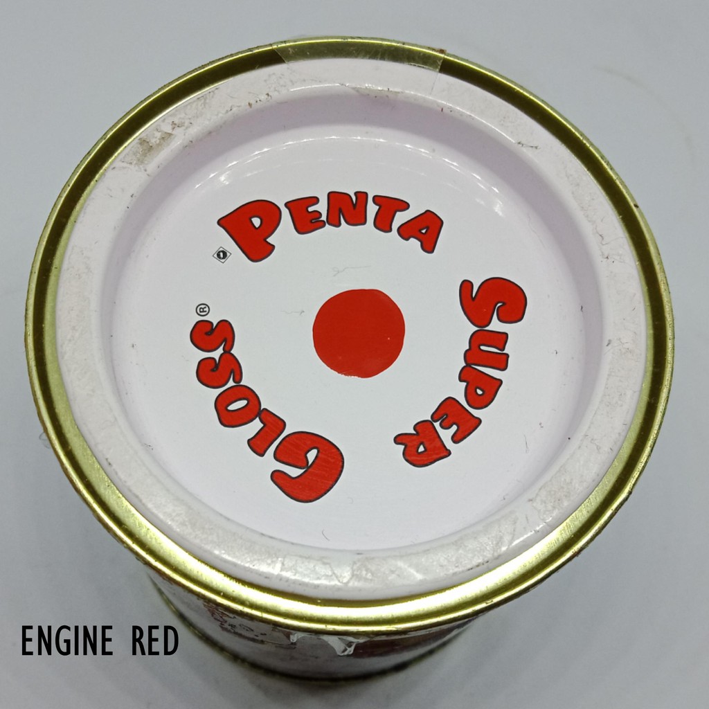 CAT PENTA ENGINE RED NP3201B 200cc - penta red super gloss - cat merah penta - cat penta merah SUMATERA/JAWA ONLY