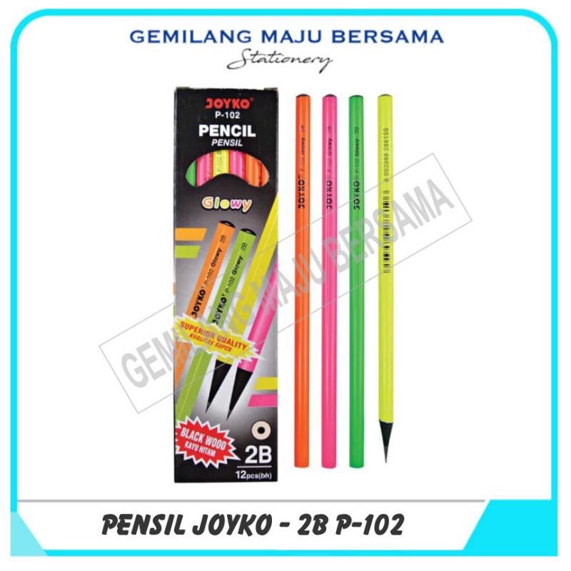 

Pensil Joyko 2B P102 (harga per lusin)