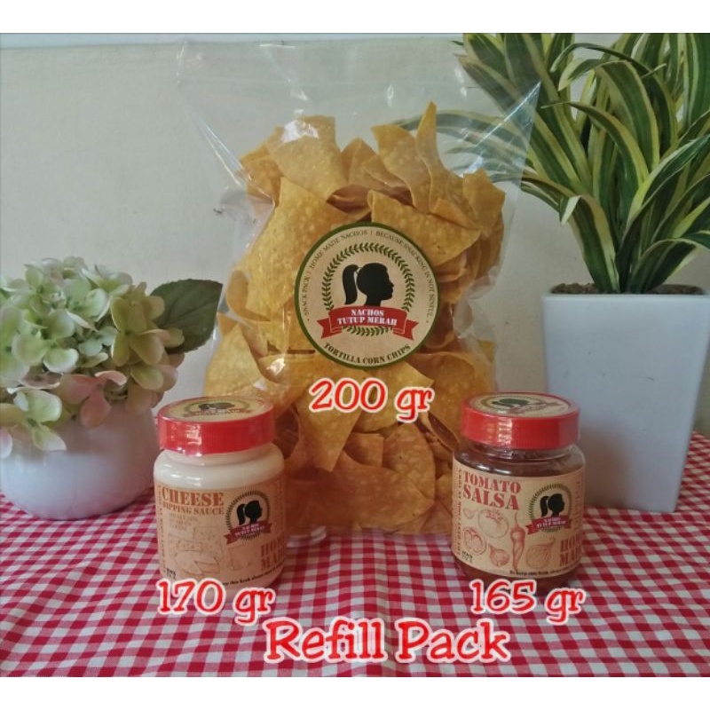 

Nachos Tutup Merah Refill Pack Cemilan Sehat Non Pengawet
