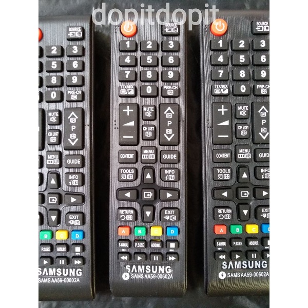 Remote TV Samsung LED / LCD Remot TV Samsung LED / LCD Tanpa Setting Remot Bisa Langsung Pakai Murah