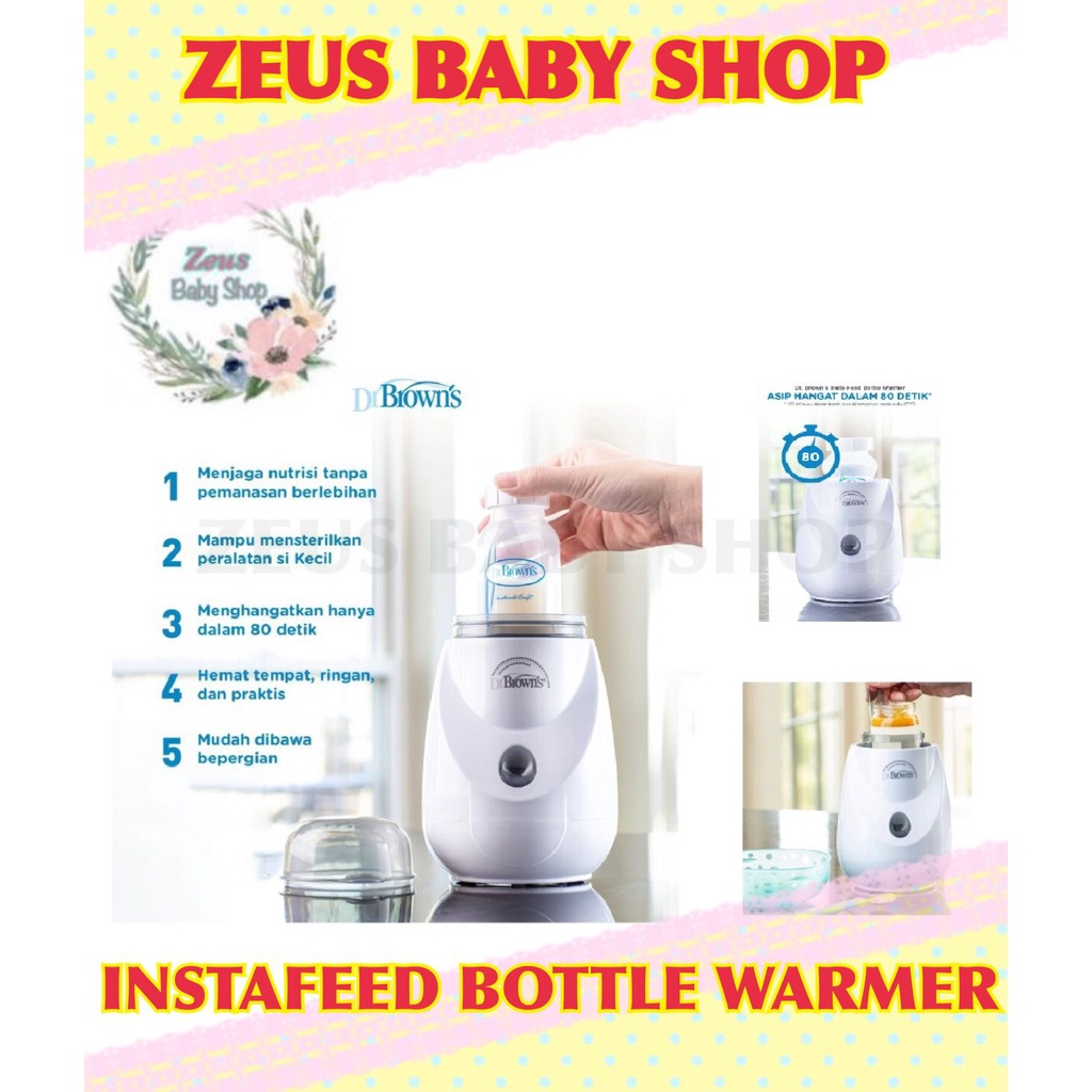 InstaFeed Bottle Warmer &amp; Sterilizer - Penghangat Susu / AC185