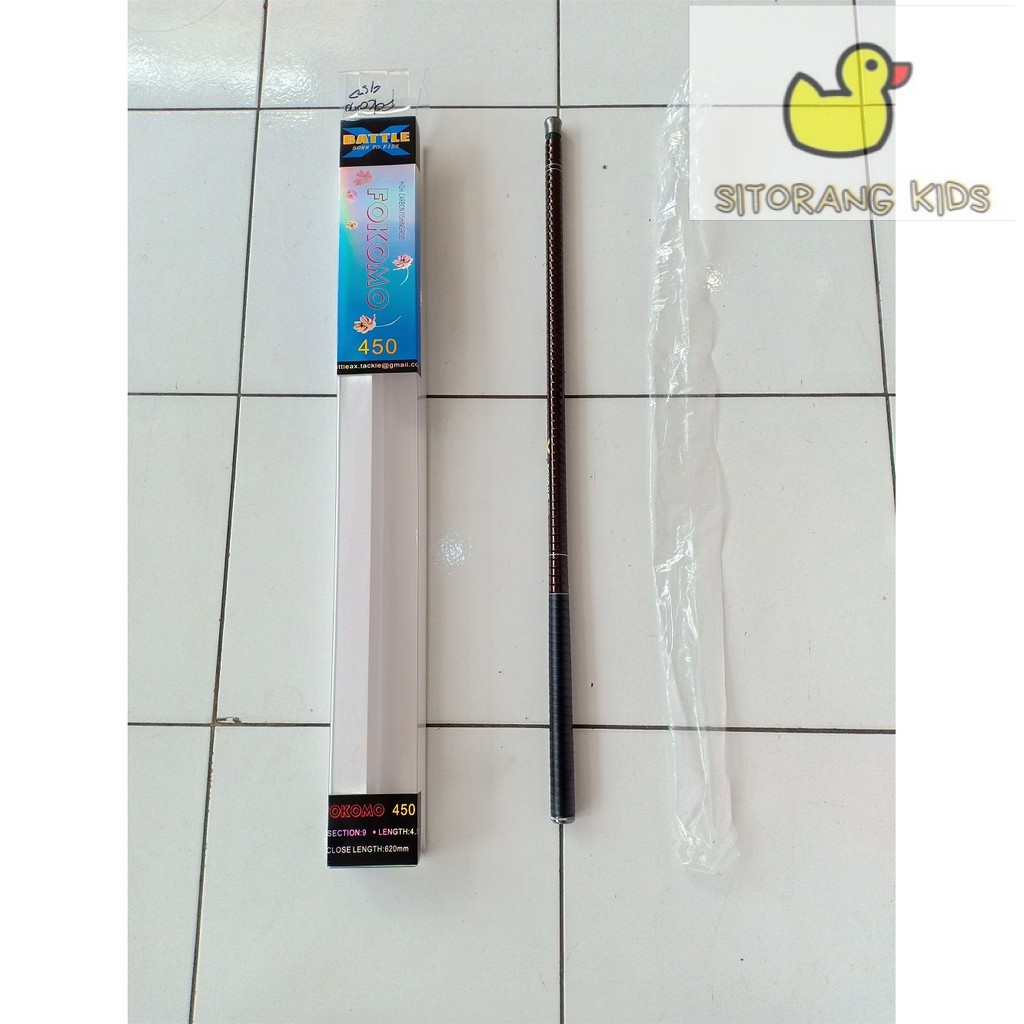 [Promo] Joran Tegek Battle X Fokomo 360 450 Ruas Panjang Carbon