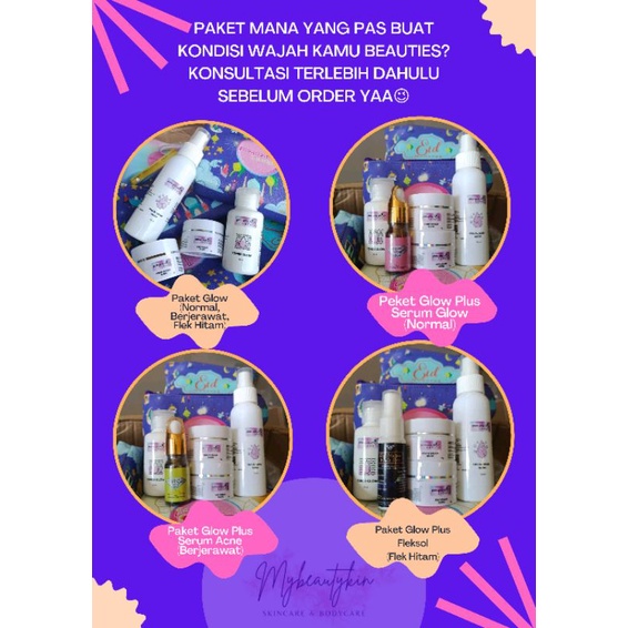 PRM LUXURY VARIAN ACNE & FLEK // PRM LUXURY VARIAN GLOW PLUS SERUM WHITE GLOW (Glow, Acne, Fleksol)