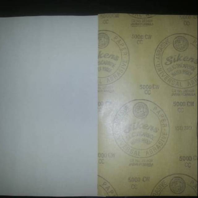 Amplas sikens Gritt 5000 ampas  p5000 sikens