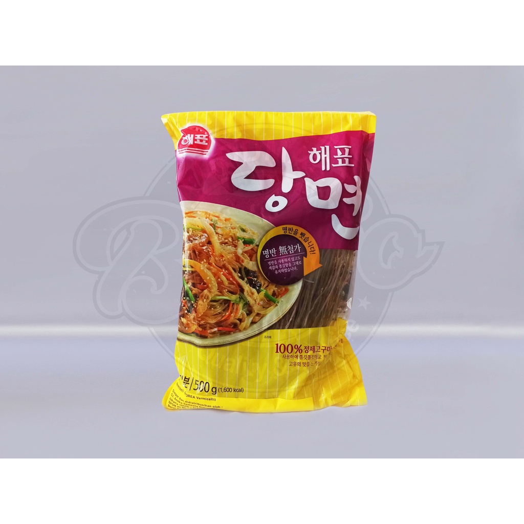 

Sajo Korean bihun 500g Vermicelli CapJae Korea Japchae Dangmyeon Instan