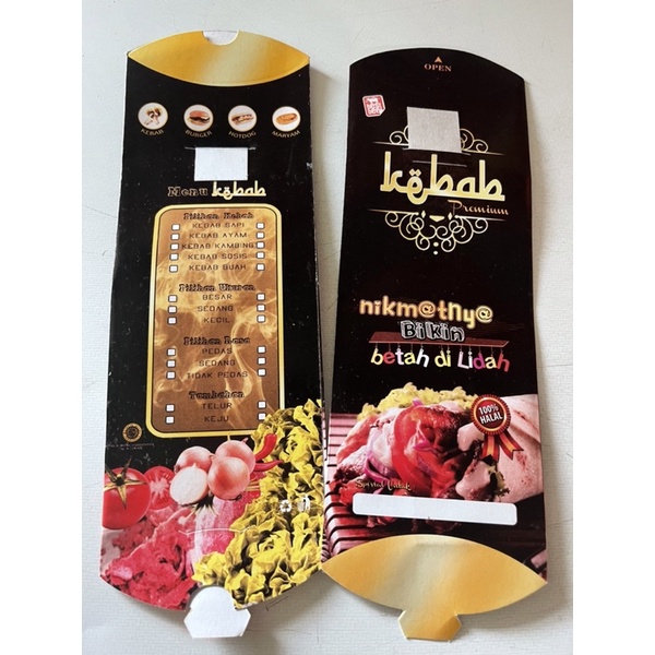 

Bungkusan Kebab Premium