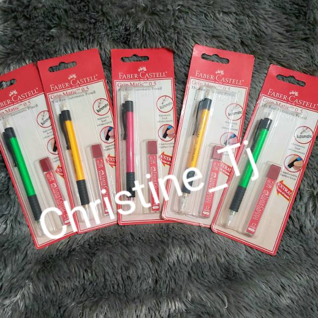 

PENSIL PENA + ISI PENSIL FABER - CASTELL 0,50 mm