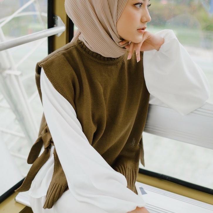 ● Andin vest tali / vest rajut tali / korean knit vest style ⇂