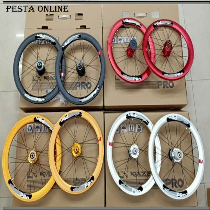 WHEELSET RAZE PRO406 20 INCH DISC SEPEDA Buruan