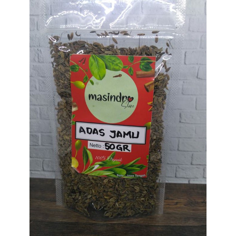 

Adas Jamu 50 gram