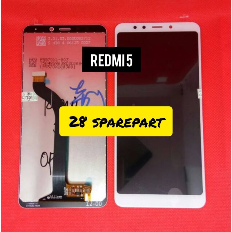 LCD XIAOMI REDMI 5 TOUCHSCREEN COMPLETE ORIGINAL