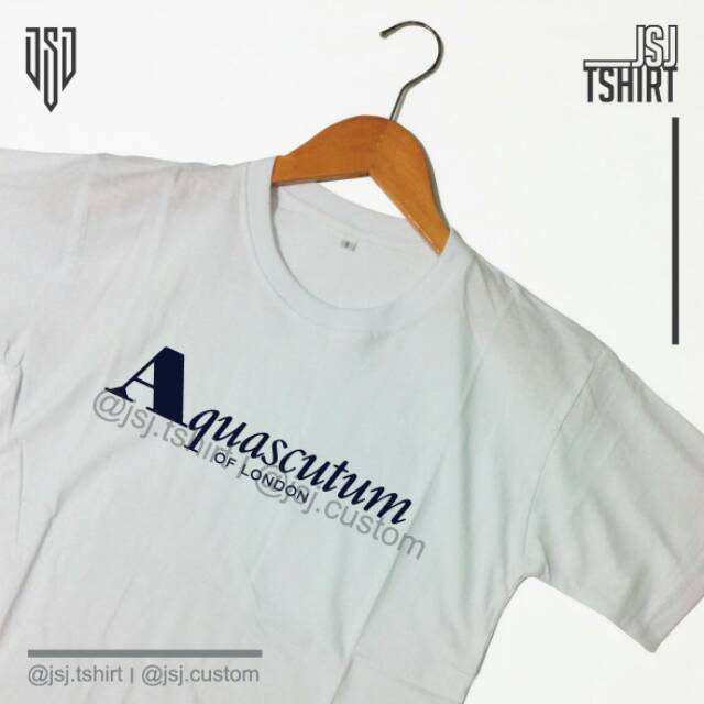 Kaos Tshirt Casual Aquascutum