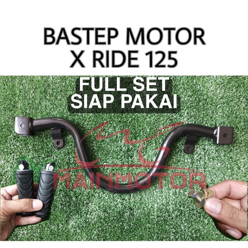 BASTEP DEPAN X RIDE 125 FOOTSTEP PIJAKAN KAKI FULLSET