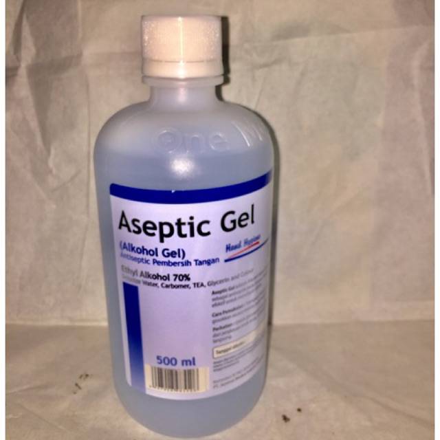 Aseptic Gel OneMed 500 Ml dispenser / Refill Antiseptik / Bracket / Aseptik harga per botol