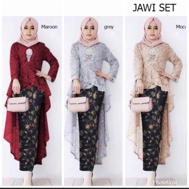 (Restock 7wrna) JC- Kebaya jawis / Kebaya wanita modern terbaru / kebaya wanita murah