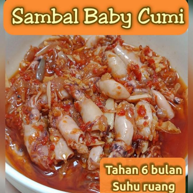 

<<<<<] Sambal Baby Cumi Bu Sri - 130 gram