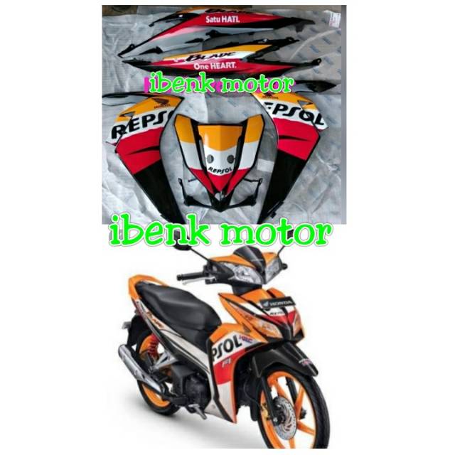 cover body blade new repsol