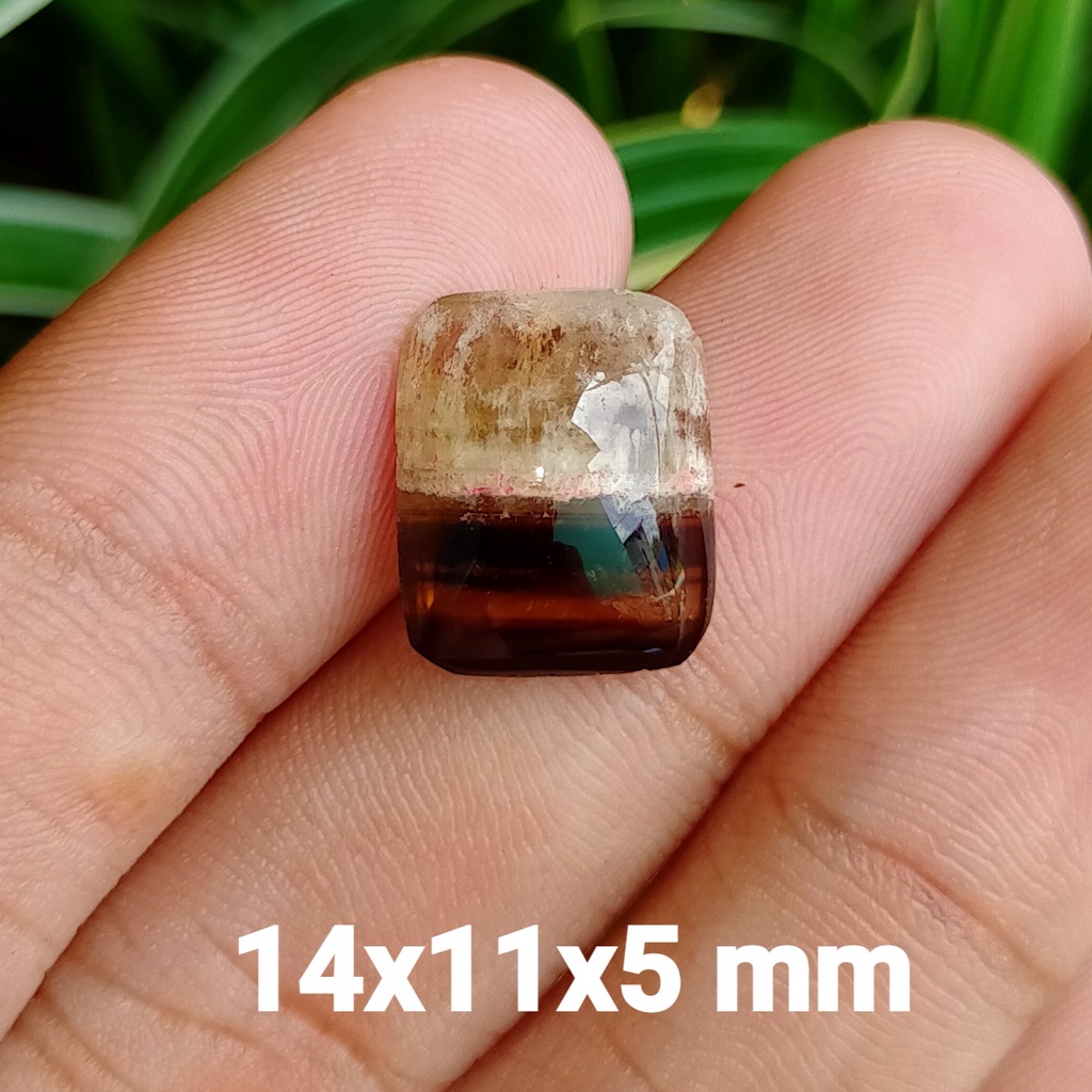 BATU KECUBUNG ES UNIK ASLI bkn giok yakut cincin pria akik pancawarna bacan doko