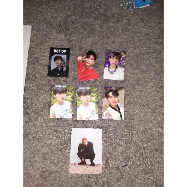 STRAY KIDS NOEASY PC DS CHANGBIN, SEUNGMIN, CHANGBIN HANBOOK, CHANGBIN MERAH, I.N, MINI PB HYUNGLINE
