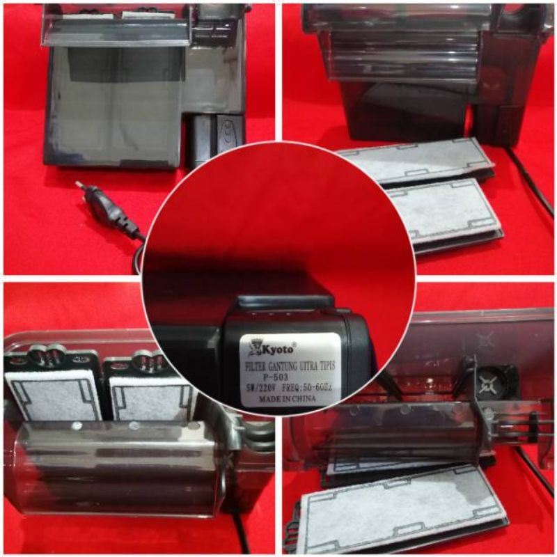 PROMO MURAH Pompa aquarium filter gantung KYOTO P 503