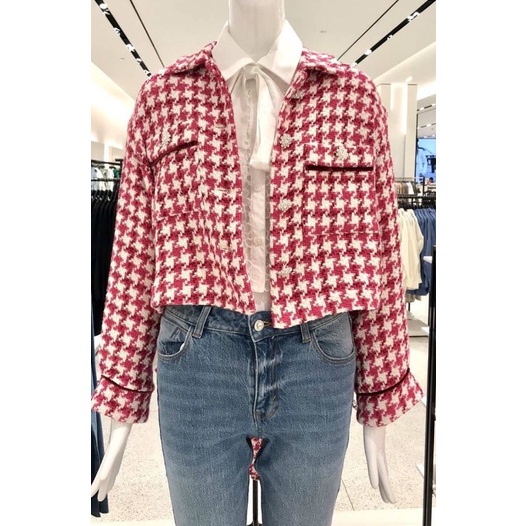 houndstooth tweed outer