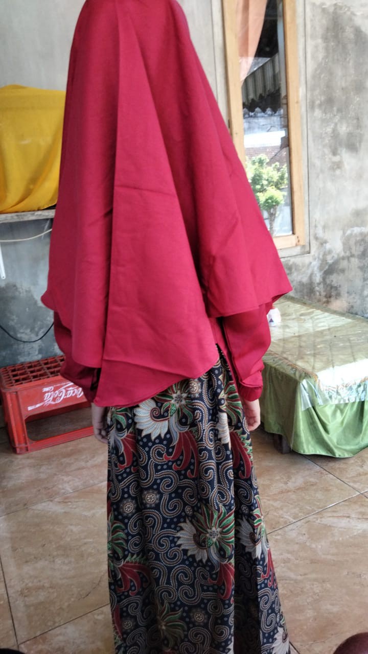 Maxi Muslim Batik Anak Perempuan Terbaru / Busana Pesta Anak all Size Fit 6-9th Ld 76 / Maxi Veari