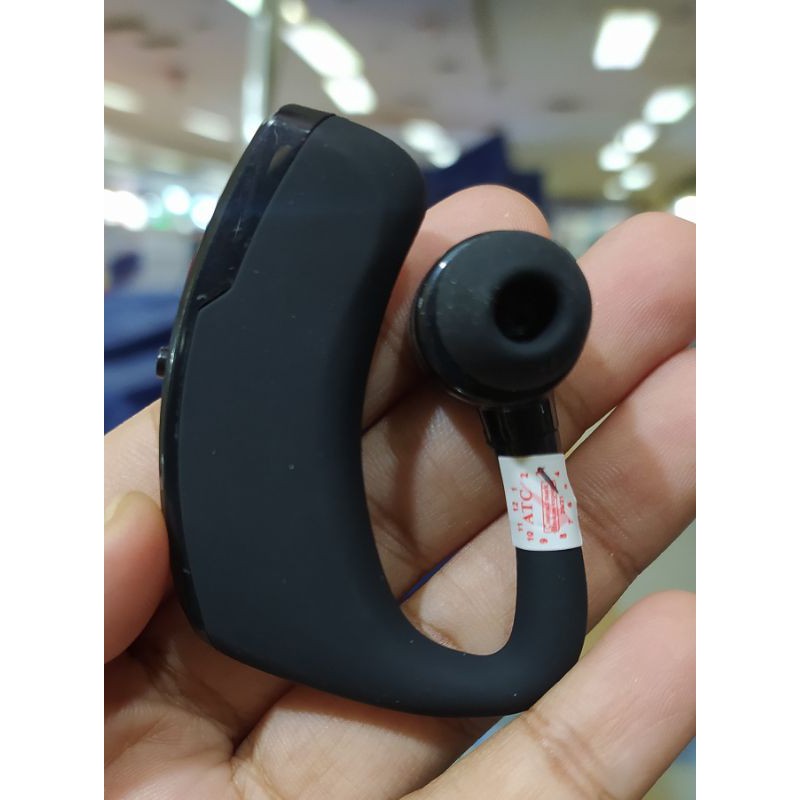 Headset Handsfree Earphone Bluetooth Plantronics Full Black Version 3.0