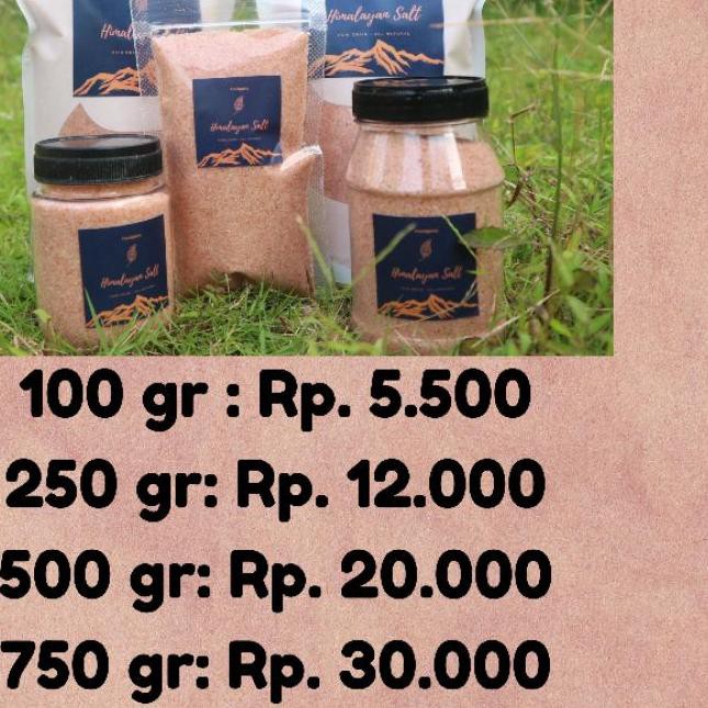 

Gratis Ongkir!! KODE-597 250 gr Garam Himalaya Himalayan Salt Murah