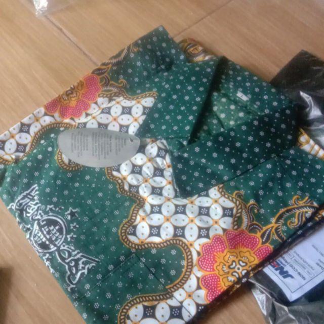Kemeja Batik Nu Motif Menuju Satu Abad Nu Mengabdi Original Terlaris