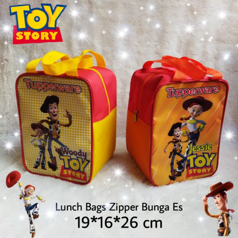 Toy Story tas bekal ( Zipper Bunga Es )