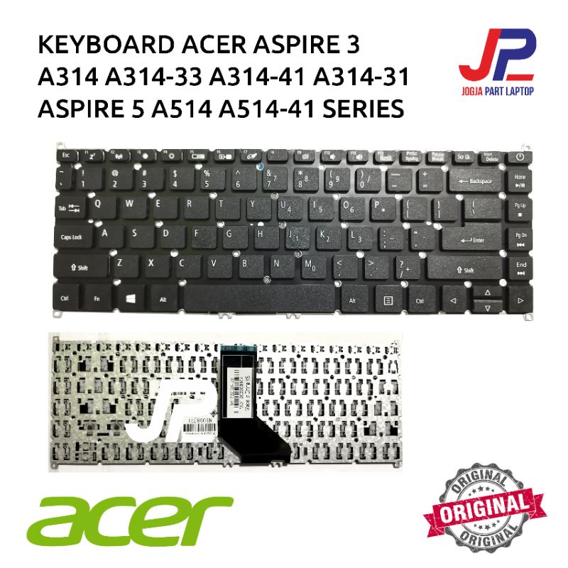 Keyboard Acer Aspire 3 A314 A314-33 A314-41 Aspire 5 A514 A514-41