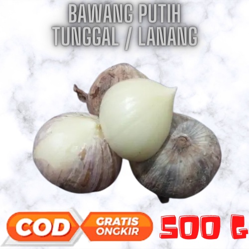 Bawang Putih Tunggal Lanang 500Gr