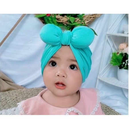 [✅COD] Turban Bulat | Turban Anak | Turban Bayi | Turban Lucu