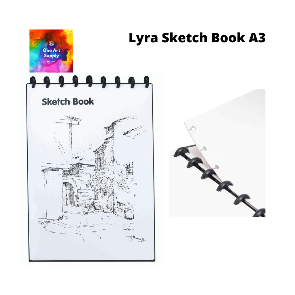 

Lyra Sketch Book A3 - 30 sheets