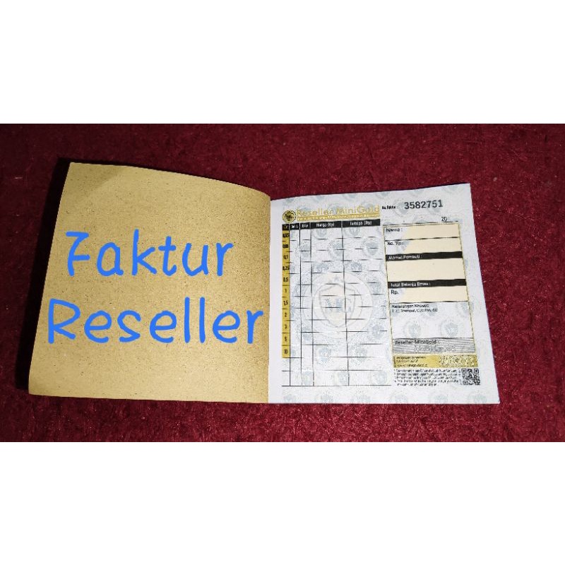 

FAKTUR/KWITANSI RESELLER RESMI