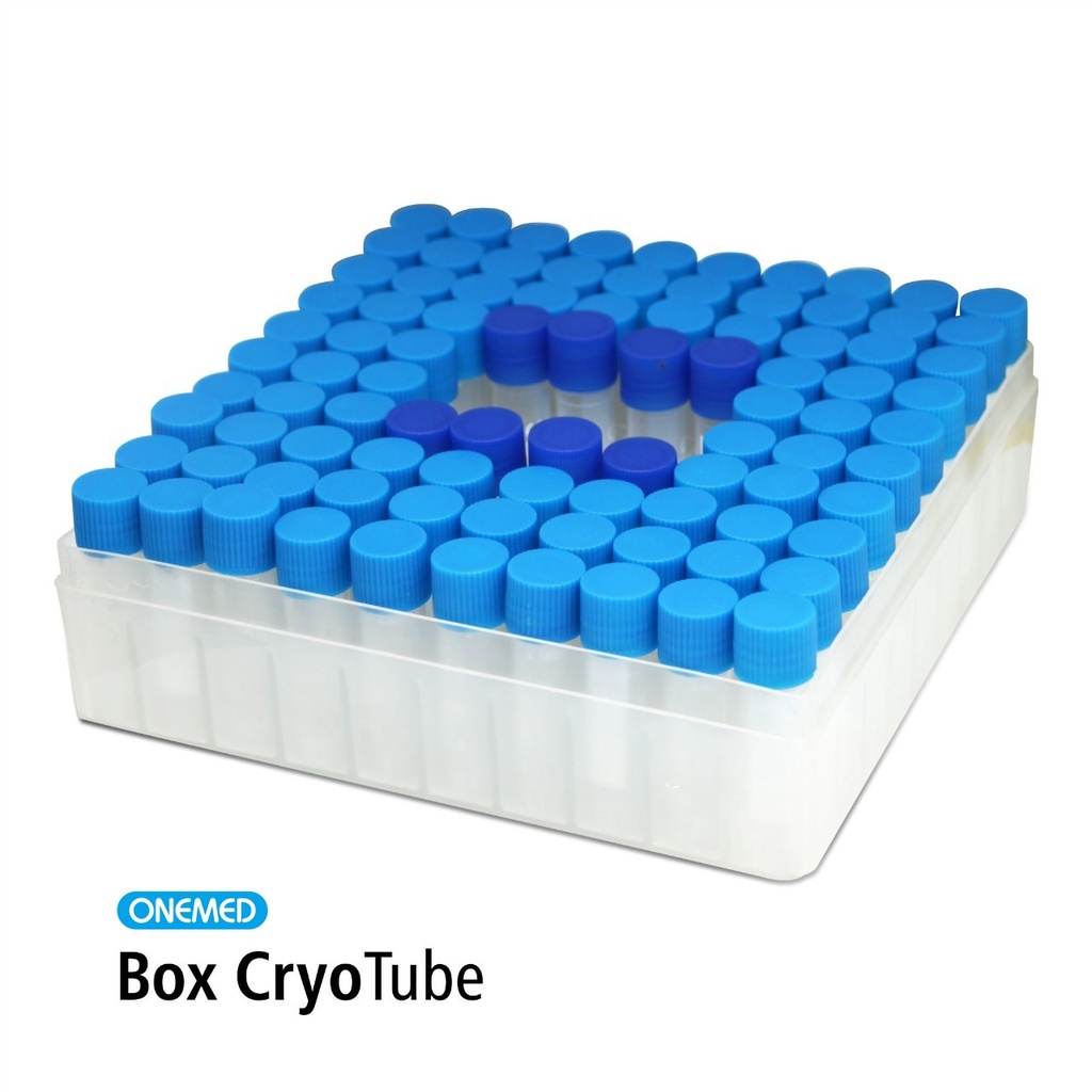 Cryotube Cryovial Tube 1,8 Ml Isi 500 Pcs OneMed OJ