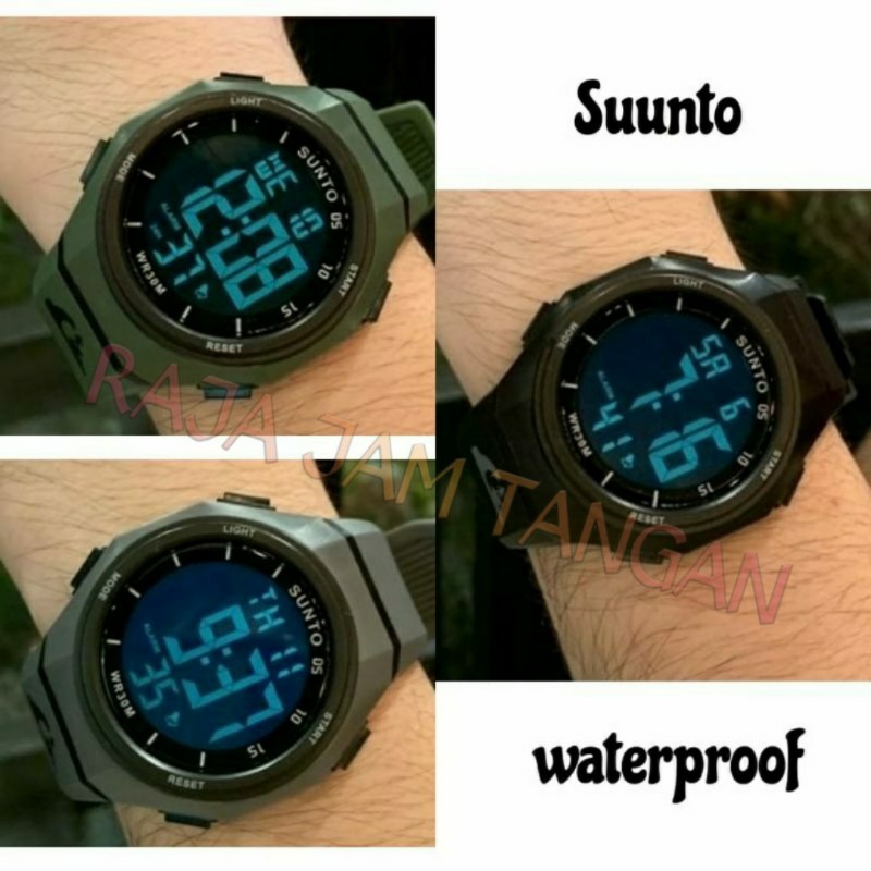 JAM TANGAN DIGITAL OUTDOOR SPORTY MEN WATER RESIST