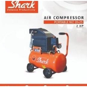 Kompresor Angin Listrik SHARK / Portable Type MZ2025 - 2Pk/Hp-25 L