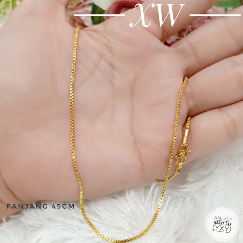 Kalung Italy Yaxiya 24k XW31032102