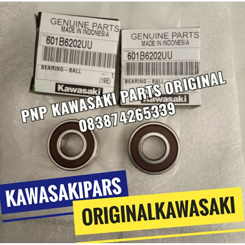 klaher bering bearing velk roda belakang KLX 150 KLX150 ori kawasaki 2pcs kiri dan kanan