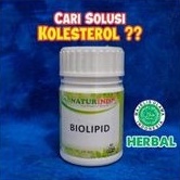 OBAT HERBAL KOLESTEROL AMPUH BPOM BIOLIPID NATURINDO - BIOLIPID