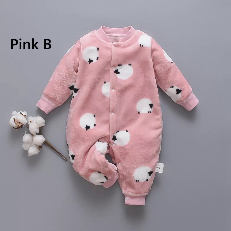 Cod Jumper Bayi Romper Bulu Bayi Unisex Lengan Panjang Motif Domba 0 24 Bulan V02 Shopee Indonesia