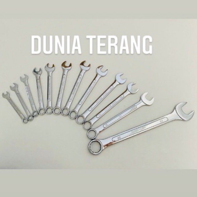 Kunci Ring Pas ATS 14 mm - Kunci Kombinasi 14mm - Combination Spanner