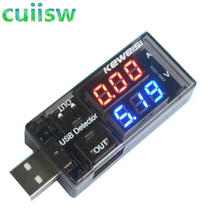 FatihShop KEWEISI USB Charger Power Current Voltage Tester Detector - KWS-10VA