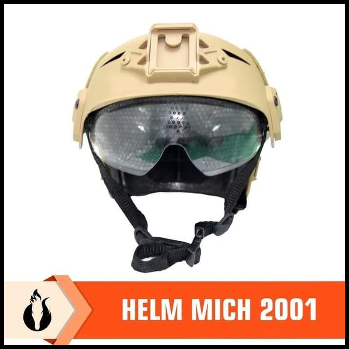 Helm Tentara Militer Airsoftgun Mich 2001 Tactical Helmet