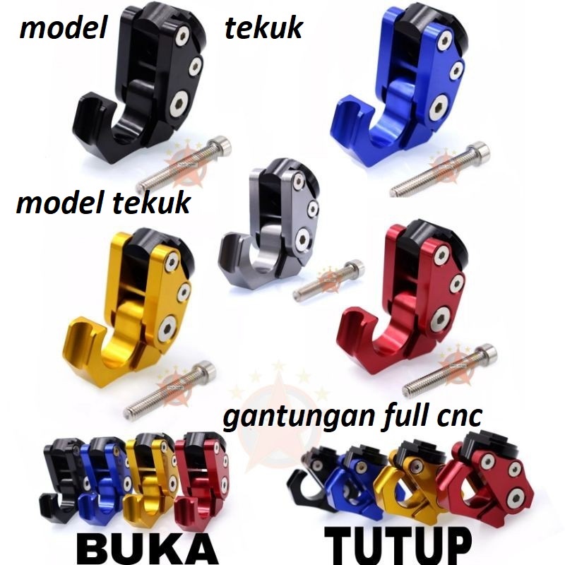 gantungan barang variasi gantungan motor nmax vario beat mio cantolan barang variasi universal